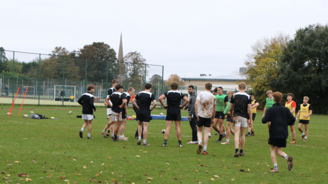 Professional Rugby Star Visits Bloxham